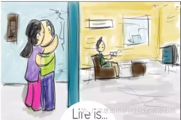 人生就是。。。 就算孩子在家，還是忍不住與40歲的另一半偷偷親一口