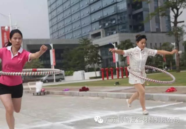 堅韌不拔展雄風(fēng)，團結(jié)協(xié)作顯氣魄--熱烈慶祝博皓首屆運動會隆重召開